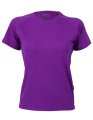 Dames Sportshirt CONA SPORTS Rainbow Tech Tee Violet